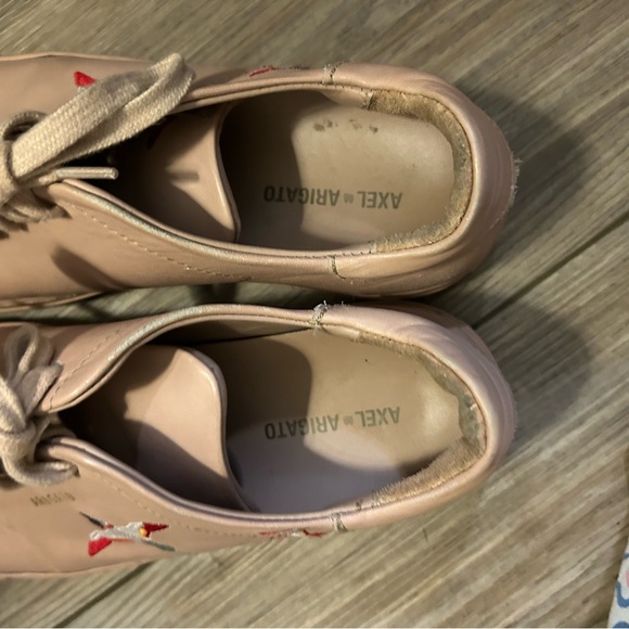 Axel Arigato 90 Bird Embroidery Sneakers Pale Pink Eu 39 / US 8.5 - Picture 5 of 7